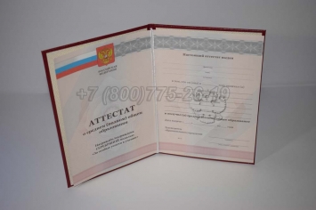 Аттестат За 11 Класс 2012г Серебро в Бийске